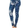 Women's Leggings Full Length High Cut High Waist Active Fashion Christmas Casual Dark Navy S M Fall & Winter -Xmas Cothing Store ajkcbs1697796718016