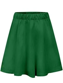 Women's Skirt Swing Mini Red Skirts Fall & Winter Print High Waist Fashion Casual Ugly Christmas Street Xmas S M L -Xmas Cothing Store apnlwm1695014003830