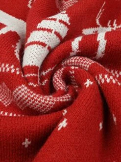 Women's Ugly Christmas Sweater Pullover Sweater Jumper Crew Neck Ribbed Knit Acrylic Knitted Fall Winter Xmas Holiday Stylish Casual Soft Long Sleeve Animal Christmas Tree Red Navy Blue S M L -Xmas Cothing Store ausfux1665489474376