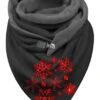 Women's Shawls & Wraps Christmas Street Dailywear Black White Pink Scarf Santa Claus Elk -Xmas Cothing Store bdgmze1666089228507