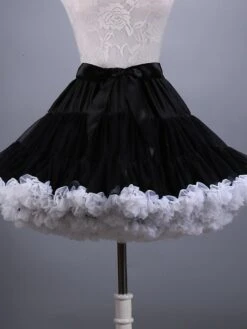 Women's Skirt PetticoatBlack White Pink Blue Skirts Summer Pleated Layered Tulle Lined Tutus Casual Performance Party Christmas One-Size -Xmas Cothing Store bfdwjf1629860558875