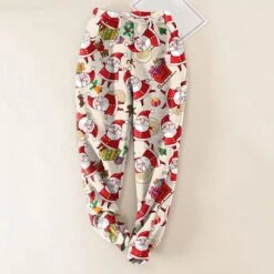 Women's Sweatpants Jogging PantsGreen Red Green / Black Hip Hop Athleisure Christmas Weekend Xmas Side Pockets Full Length Comfort Polka Dot S M L XL XXL -Xmas Cothing Store bfgrnx1665374261872