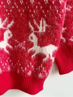 Women's Ugly Christmas Sweater Sweater Set Pullover Sweater Jumper Crew Neck Ribbed Knit Polyester Oversized Fall Winter Regular Outdoor Christmas Daily Stylish Casual Soft Long Sleeve Elk Snowflake -Xmas Cothing Store civwln1696823490154