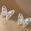1 Pair Stud Earrings Earrings For Women's Christmas Birthday Party Evening Alloy -Xmas Cothing Store cjkbdd1682336888920