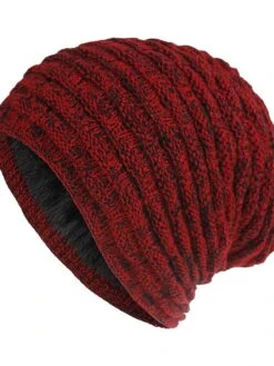 1pcs Women's Slouchy Beanie Hat Warm Winter Hat Christmas Daily Knit Nordic Style Tattoo Warm -Xmas Cothing Store cwxpez1631275238258