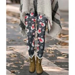 Women's Fleece Pants Xmas Tights Leggings Thermal Underwear Fleece Lined Dark Gray Khaki Red Vacation Casual Christmas Snowman Weekend Winter Print Stretchy Ankle-Length Thermal Warm Santa Claus 17 Women's Fleece Pants Xmas Tights Leggings Thermal Underwear Fleece Lined Dark Gray Khaki Red Vacation Casual Christmas Snowman Weekend Winter Print Stretchy Ankle-Length Thermal Warm Santa Claus -Xmas Cothing Store dfftzs1663739680125