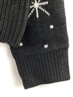 Women's Ugly Christmas Sweater Cardigan Christmas Sweaters V Neck Ribbed Knit Polyester Knitted Print Fall Winter Short Outdoor Christmas Daily Stylish Casual Soft Long Sleeve Letter Santa Claus -Xmas Cothing Store efvnne1697290846814