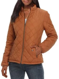 Women's Parka Outdoor Christmas Street Xmas Fall Winter Regular Coat Stand Collar Regular Fit Thermal Warm Windproof Comtemporary Casual Minimalism Jacket Long Sleeve Solid Color With Pockets Full Zip -Xmas Cothing Store ekyqau1693389133660