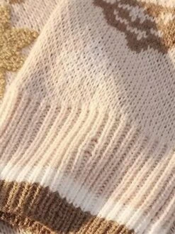 Women's Ugly Christmas Sweater Pullover Sweater Jumper Crew Neck Ribbed Knit Polyester Oversized Fall Winter Regular Outdoor Christmas Daily Stylish Casual Soft Long Sleeve Letter Snowflake Red Green -Xmas Cothing Store epnnab1696903340945