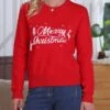 Women's Ugly Christmas Sweater Pullover Sweater Jumper Christmas Sweaters Crew Neck Ribbed Knit Polyester Knitted Fall Winter Regular Outdoor Christmas Daily Stylish Casual Soft Long Sleeve Letter Red 1 Women's Ugly Christmas Sweater Pullover Sweater Jumper Christmas Sweaters Crew Neck Ribbed Knit Polyester Knitted Fall Winter Regular Outdoor Christmas Daily Stylish Casual Soft Long Sleeve Letter Red -Xmas Cothing Store ewybvw1697626874673