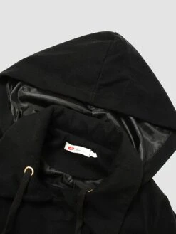 Women's Winter Coat Long Coat Christmas Pea Coat Xmas Dress Coat Party Wear Thermal Warm Windproof Overcoat Fall Trench Coat Drawstring Jacket Green Black Gray Wine Camel -Xmas Cothing Store exjjhs1659944182378