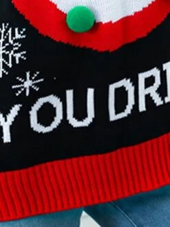 Women's Ugly Christmas Sweater Pullover Sweater Jumper Crew Neck Ribbed Knit Acrylic Patchwork Fall Winter Regular Outdoor Xmas Daily Stylish Casual Soft Long Sleeve Letter Christmas Tree -Xmas Cothing Store fdqiuj1696823533888