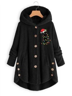 Women's Fleece Jacket Sherpa Jacket Teddy Coat Windproof Warm Outdoor Christmas Daily Wear Vacation Button Pocket Print Single Breasted Hoodie Plush Casual Daily Modern Xmas Animal Regular Fit 10 Women's Fleece Jacket Sherpa Jacket Teddy Coat Windproof Warm Outdoor Christmas Daily Wear Vacation Button Pocket Print Single Breasted Hoodie Plush Casual Daily Modern Xmas Animal Regular Fit -Xmas Cothing Store fwvyep1667468166371