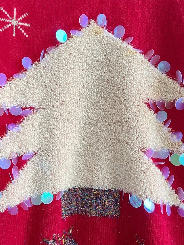 Women's Ugly Christmas Sweater Pullover Sweater Jumper Crew Neck Ribbed Knit Acrylic Sequins Fall Winter Regular Outdoor Christmas Daily Stylish Casual Soft Long Sleeve Elk Christmas Tree Snowflake 19 Women's Ugly Christmas Sweater Pullover Sweater Jumper Crew Neck Ribbed Knit Acrylic Sequins Fall Winter Regular Outdoor Christmas Daily Stylish Casual Soft Long Sleeve Elk Christmas Tree Snowflake - Image 17