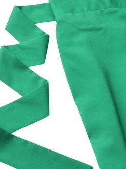 Women's Trumpet / Mermaid Wrap Christmas Skirts Wine Black Green Skirts Ruffle Asymmetric Hem Vintage Elegant Office Party Street S M L -Xmas Cothing Store hjmajs1599115786009