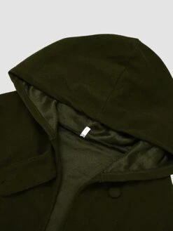 Women's Coat Cloak / Capes Hoodie Jacket Party Christmas Halloween Special Occasion Fall Winter Coat Windproof Warm Adorable Artistic / Retro Stylish Jacket Sleeveless Plain Oversize / Daily -Xmas Cothing Store hmwezr1659940492690