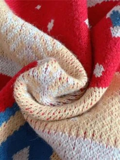 Women's Ugly Christmas Xmas Sweater Pullover Sweater Jumper Crew Neck Ribbed Knit Acrylic Knitted Fall Winter Christmas Holiday Stylish Casual Long Sleeve Snowman Red Blue S M L -Xmas Cothing Store htjhtb1659943516582