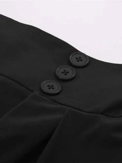 Women's Skirt Christmas Plaid Skirt Midi Cotton Blend Camel Black Wine Red Skirts Fall & Winter Ruched Print High Waist Fashion Casual Xmas Street S M L -Xmas Cothing Store hvmgzs1694067277503