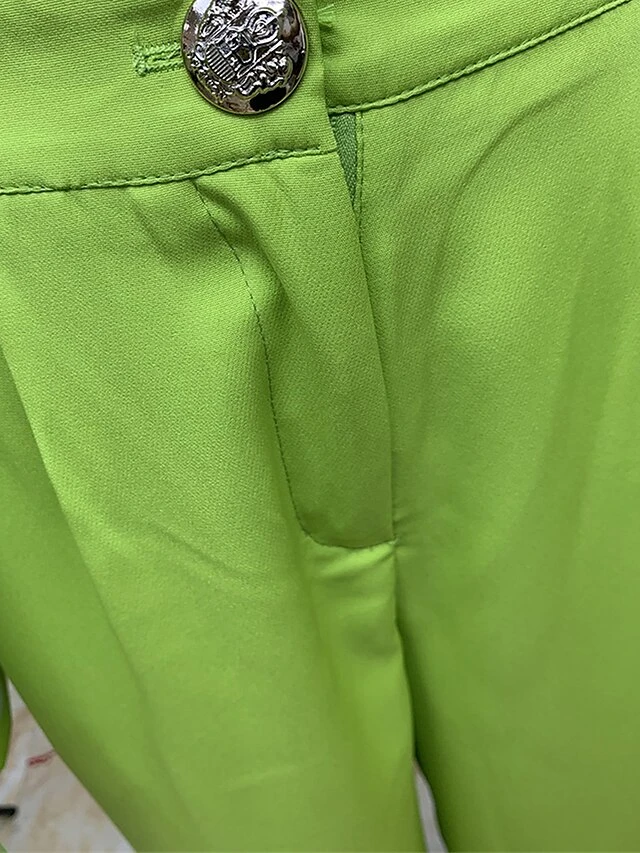 Women's Suits Blazer Office Christmas Xmas Work Spring Fall Winter Coat Regular Fit Thermal Warm Windproof Breathable Comtemporary Stylish Formal Jacket Long Sleeve Solid Color With Pockets White 12 Women's Suits Blazer Office Christmas Xmas Work Spring Fall Winter Coat Regular Fit Thermal Warm Windproof Breathable Comtemporary Stylish Formal Jacket Long Sleeve Solid Color With Pockets White - Image 10