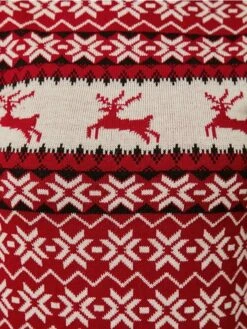 Women's Pullover Sweater Jumper Crew Neck Ribbed Knit Polyester Oversized Fall Winter Short Christmas Daily Going Out Xmas Stylish Casual Soft Long Sleeve Elk Snowflake Red S M L -Xmas Cothing Store isvpik1695175911966