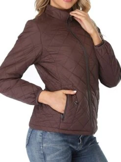 Women's Parka Outdoor Christmas Street Xmas Fall Winter Regular Coat Stand Collar Regular Fit Thermal Warm Windproof Comtemporary Casual Minimalism Jacket Long Sleeve Solid Color With Pockets Full Zip -Xmas Cothing Store jdywce1693389131196