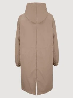 Women's Trench Coat Fall Long Over Coat With Hood Christmas Party Wear With Belt Single Breasted Hoodied Jacket Valentine's Day Loose Fit Waterproof Windproof Casual Jacket Long SleeveLight Blue Red -Xmas Cothing Store julmat1620878047446