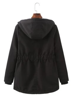 Women's Winter Coat Thicken Puffer Jacket Warm Fleece Parka With Hood Christmas Pink Waterproof Zipper Drawstring Heated Coat With Pocket Classic Outdoor Windproof Outerwear Red 26 Women's Winter Coat Thicken Puffer Jacket Warm Fleece Parka With Hood Christmas Pink Waterproof Zipper Drawstring Heated Coat With Pocket Classic Outdoor Windproof Outerwear Red -Xmas Cothing Store kdyvag1695378451805