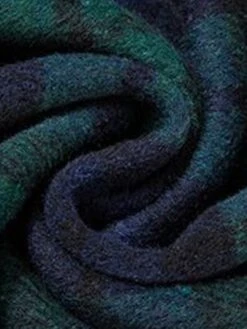 Women's Skirt A Line Swing Long Plaid Print Skirt Maxi Red Navy Blue Skirts Fall & Winter High Waist Fashion Xmas Elegant Christmas Street S M L -Xmas Cothing Store kjlwsn1693380760707