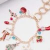 Women's Bracelet Classic Bell Christmas Tree Fashion Personalized Alloy Bracelet Jewelry Rainbow For Xmas Festival -Xmas Cothing Store kobsus1695709405545