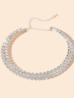 1PC Choker Necklace For Women's Wedding Christmas Party Evening Alloy Classic Precious -Xmas Cothing Store lajicv1692610858286