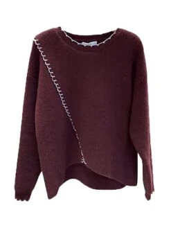 Women's Ugly Christmas Sweater Pullover Sweater Jumper Christmas Sweaters Crew Neck Ribbed Knit Polyester Knitted Fall Winter Regular Outdoor Christmas Daily Stylish Casual Soft Long Sleeve Solid -Xmas Cothing Store lqbzdt1697290910296