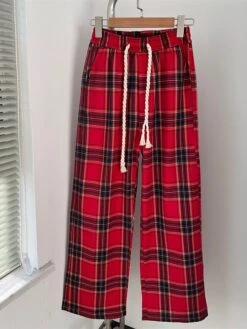 Women's Wide Leg Pants Trousers Full Length Fashion Streetwear Christmas Street Robin's Egg Blue White S M Fall Winter 17 Women's Wide Leg Pants Trousers Full Length Fashion Streetwear Christmas Street Robin's Egg Blue White S M Fall Winter -Xmas Cothing Store mbwvoq1695792139174