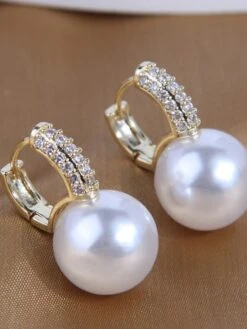 1 Pair Earrings For Women's Christmas Prom Date Alloy Classic Fashion -Xmas Cothing Store mlrrif1693823588009