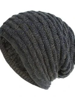 1pcs Women's Slouchy Beanie Hat Warm Winter Hat Christmas Daily Knit Nordic Style Tattoo Warm -Xmas Cothing Store mslflh1631275237434