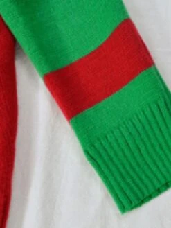 Women's Ugly Christmas Sweater Pullover Sweater Jumper Christmas Sweaters Crew Neck Ribbed Knit Acrylic Knitted Print Fall Winter Regular Outdoor Christmas Daily Stylish Casual Soft Long Sleeve Color -Xmas Cothing Store nhifkh1697290860896