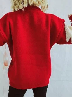 Women's Ugly Christmas Sweater Pullover Sweater Jumper Crew Neck Ribbed Knit Acrylic Sequins Fall Winter Regular Outdoor Christmas Daily Stylish Casual Soft Long Sleeve Elk Christmas Tree Snowflake 24 Women's Ugly Christmas Sweater Pullover Sweater Jumper Crew Neck Ribbed Knit Acrylic Sequins Fall Winter Regular Outdoor Christmas Daily Stylish Casual Soft Long Sleeve Elk Christmas Tree Snowflake -Xmas Cothing Store nmjwfr1696903363558