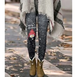 Women's Fleece Pants Xmas Tights Leggings Thermal Underwear Fleece Lined Dark Gray Khaki Red Vacation Casual Christmas Snowman Weekend Winter Print Stretchy Ankle-Length Thermal Warm Santa Claus 20 Women's Fleece Pants Xmas Tights Leggings Thermal Underwear Fleece Lined Dark Gray Khaki Red Vacation Casual Christmas Snowman Weekend Winter Print Stretchy Ankle-Length Thermal Warm Santa Claus -Xmas Cothing Store nmyxmj1663813006889