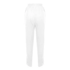 Women‘s Cotton Linen Pants With Side Pockets Christmas Wide-Leg Loose Casual Summer Fall White Light Blue S 2XL -Xmas Cothing Store ouqvmj1675063379538