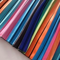 Women's Pleated Skirt Long Skirt Midi Cotton Blend White And Red Red Blue Orange Skirts Summer Print Christmas Party One-Size -Xmas Cothing Store ptomuq1693288634451