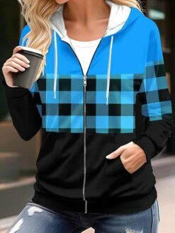 Women's Hoodied Jacket Drawstring Christmas Print Lattice Casual / Daily Fashion Loose Fit Outerwear Long Sleeve Fall Light Pink S 13 Women's Hoodied Jacket Drawstring Christmas Print Lattice Casual / Daily Fashion Loose Fit Outerwear Long Sleeve Fall Light Pink S -Xmas Cothing Store puwvri1693545295929