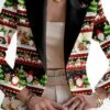 Women's Christmas Blazer Christmas Jacket Santa Christmas Tree Print Party Xmas Coat Fall Casual / Daily Outerwear Long Sleeve Red -Xmas Cothing Store pvwouj1697195715626