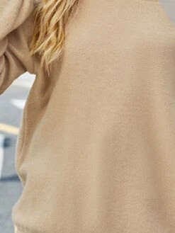 Women's Ugly Christmas Sweater Pullover Sweater Jumper Off Shoulder Ribbed Knit Acrylic Cold Shoulder Fall Winter Regular Outdoor Christmas Daily Stylish Casual Soft Long Sleeve Solid Color Black Red -Xmas Cothing Store qcripm1696823516634