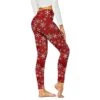 Women's Xmas Leggings Mixed Color Christmas Sports Regular Fall & Winter Red Blue -Xmas Cothing Store qdpjwu1665647723720