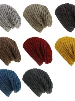 1pcs Women's Slouchy Beanie Hat Warm Winter Hat Christmas Daily Knit Nordic Style Tattoo Warm -Xmas Cothing Store qlugun1694784054033