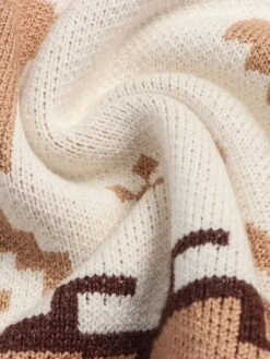 Women's Ugly Christmas Sweater Pullover Sweater Jumper Christmas Sweaters Turtleneck Ribbed Knit Polyester Knitted Print Fall Winter Regular Outdoor Christmas Daily Stylish Casual Soft Long Sleeve -Xmas Cothing Store rjlphz1697292020759