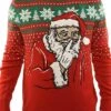 Women's Ugly Christmas Sweater Pullover Sweater Jumper Crew Neck Ribbed Knit Rayon Knitted Fall Winter Outdoor Xmas Daily Stylish Casual Soft Long Sleeve Santa Claus Snowflake Red S M L -Xmas Cothing Store sblpyq1666960081515