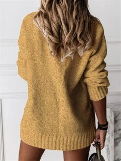 Women's Ugly Christmas Sweater Pullover Sweater Jumper V Neck Ribbed Knit Polyester Print Fall Winter Regular Outdoor Xmas Holiday Stylish Casual Soft Long Sleeve Animal Christmas Tree Print -Xmas Cothing Store smuopi1695176567892