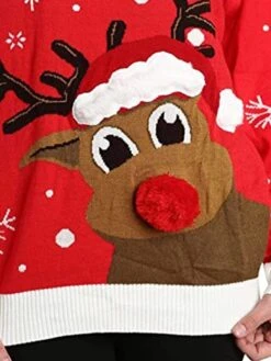 Women's Ugly Christmas Sweater Pullover Sweater Jumper Crew Neck Ribbed Knit Acrylic Knitted Fall Winter Outdoor Xmas Daily Stylish Casual Soft Long Sleeve Elk Snowflake Red S M L 11 Women's Ugly Christmas Sweater Pullover Sweater Jumper Crew Neck Ribbed Knit Acrylic Knitted Fall Winter Outdoor Xmas Daily Stylish Casual Soft Long Sleeve Elk Snowflake Red S M L -Xmas Cothing Store sokgnq1667802177174