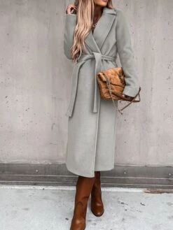 Women's Winter Coat Long Overcoat Christmas Red Double Breasted Pea Coat Notched Lapel Belted Thermal Warm Windproof Trench Coat Party Xmas Elegant Outerwear Fall Outerwear Long Sleeve Army Green Blue 11 Women's Winter Coat Long Overcoat Christmas Red Double Breasted Pea Coat Notched Lapel Belted Thermal Warm Windproof Trench Coat Party Xmas Elegant Outerwear Fall Outerwear Long Sleeve Army Green Blue -Xmas Cothing Store syyliz1669618059140