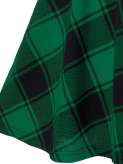 Women's Plaid Skirt Mini Black And White Red Green Skirts Xmas Casual Party Christmas S M L -Xmas Cothing Store tsmrst1621413238941